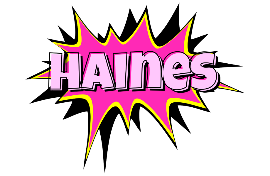 Haines badabing logo