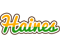 Haines banana logo