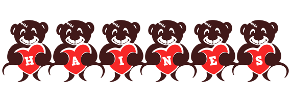 Haines bear logo