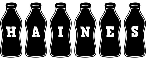 Haines bottle logo