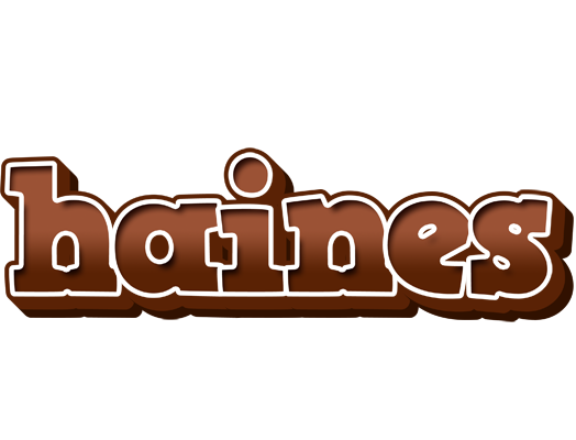 Haines brownie logo