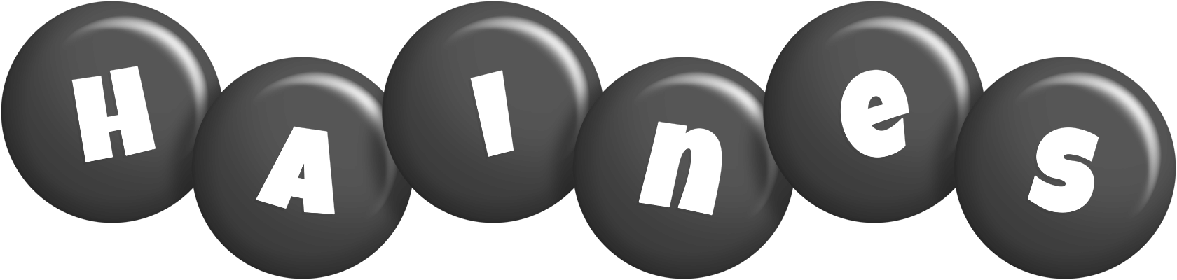 Haines candy-black logo