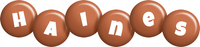 Haines candy-brown logo