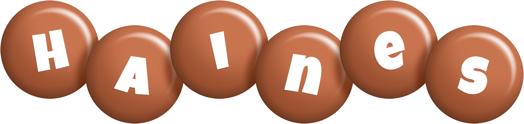 Haines candy-brown logo