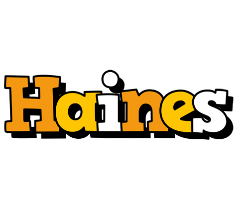 Haines cartoon logo