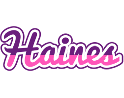 Haines cheerful logo