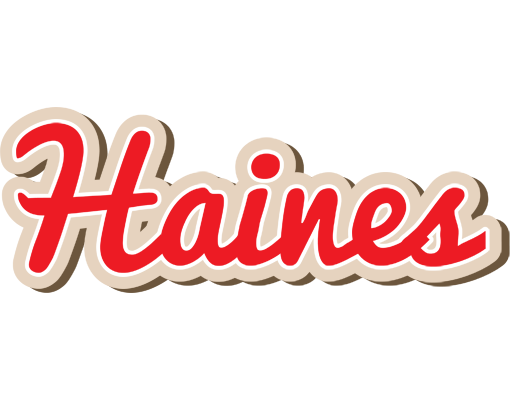 Haines chocolate logo