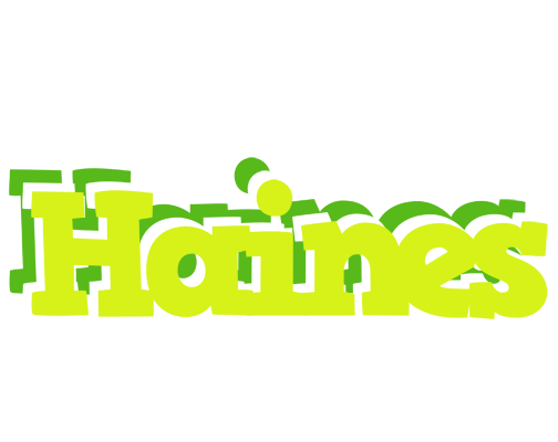 Haines citrus logo