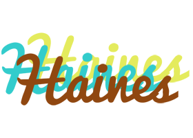 Haines cupcake logo