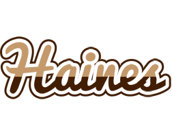 Haines exclusive logo