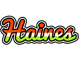 Haines exotic logo