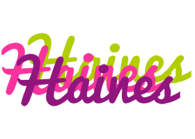 Haines flowers logo