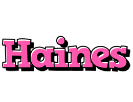 Haines girlish logo