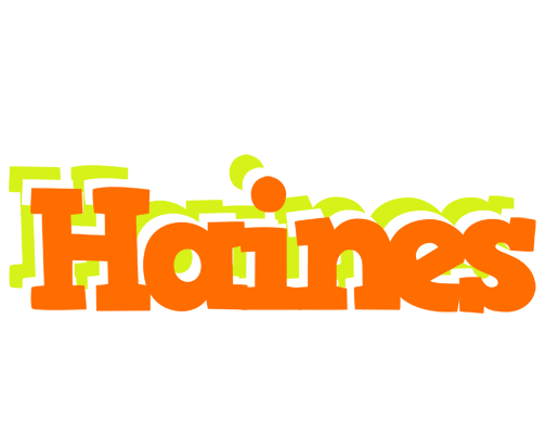 Haines healthy logo