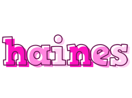 Haines hello logo