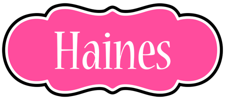 Haines invitation logo