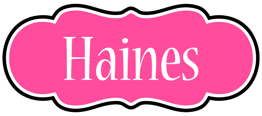 Haines invitation logo