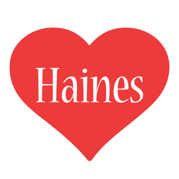 Haines love logo