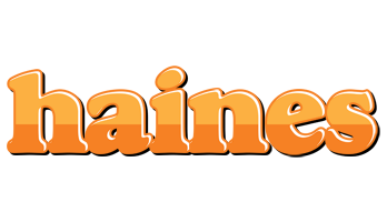 Haines orange logo