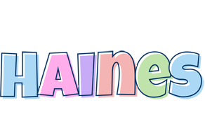 Haines pastel logo