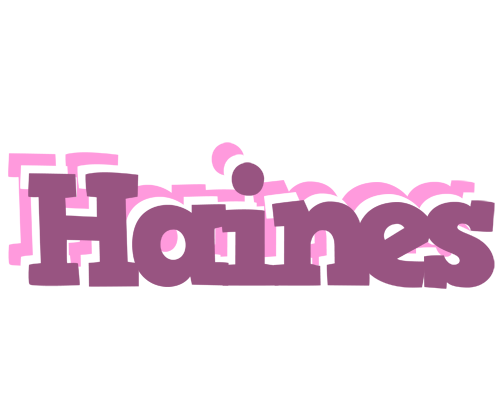 Haines relaxing logo