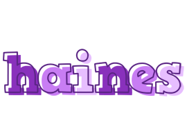 Haines sensual logo