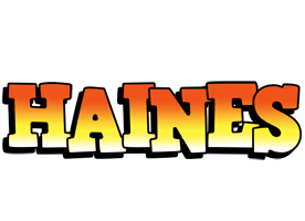 Haines sunset logo