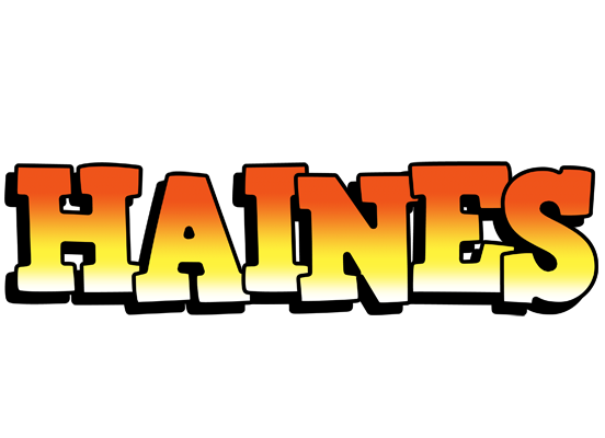 Haines sunset logo