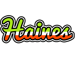 Haines superfun logo