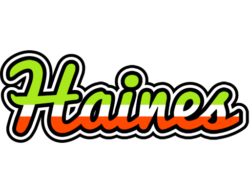 Haines superfun logo