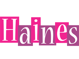 Haines whine logo