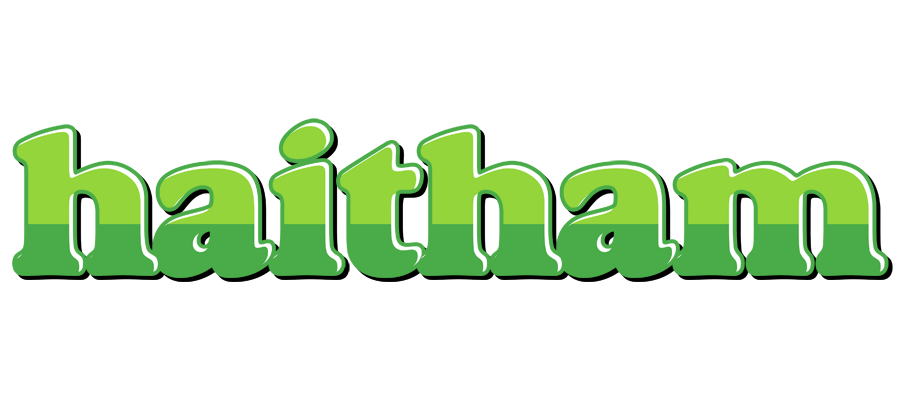 Haitham apple logo