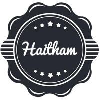 Haitham badge logo