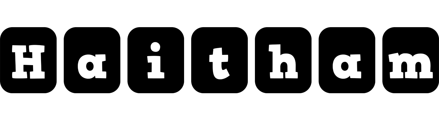Haitham box logo