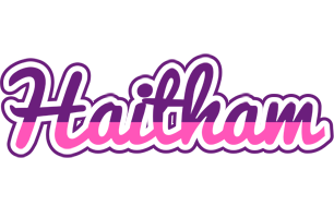 Haitham cheerful logo