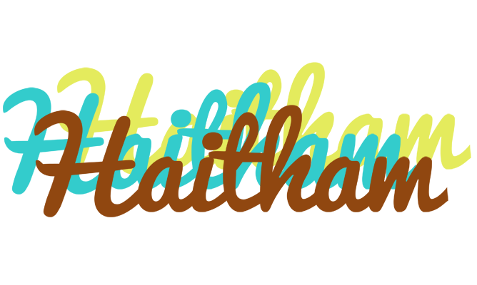 Haitham cupcake logo