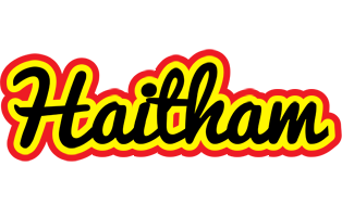 Haitham flaming logo