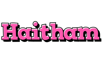 Haitham girlish logo