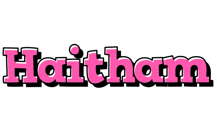 Haitham girlish logo