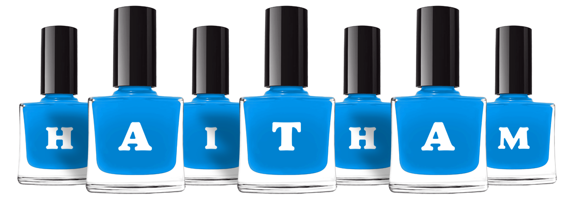 Haitham glossy logo