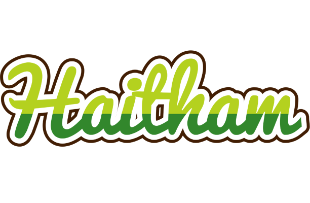 Haitham golfing logo