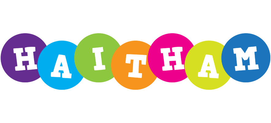 Haitham happy logo