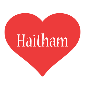 Haitham love logo