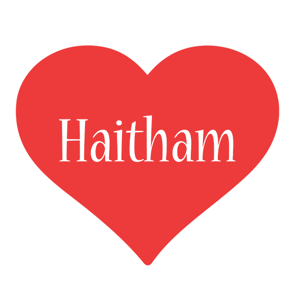 Haitham love logo