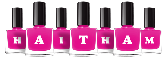 Haitham nails logo