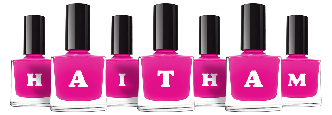 Haitham nails logo