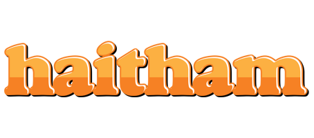 Haitham orange logo