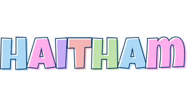 Haitham pastel logo