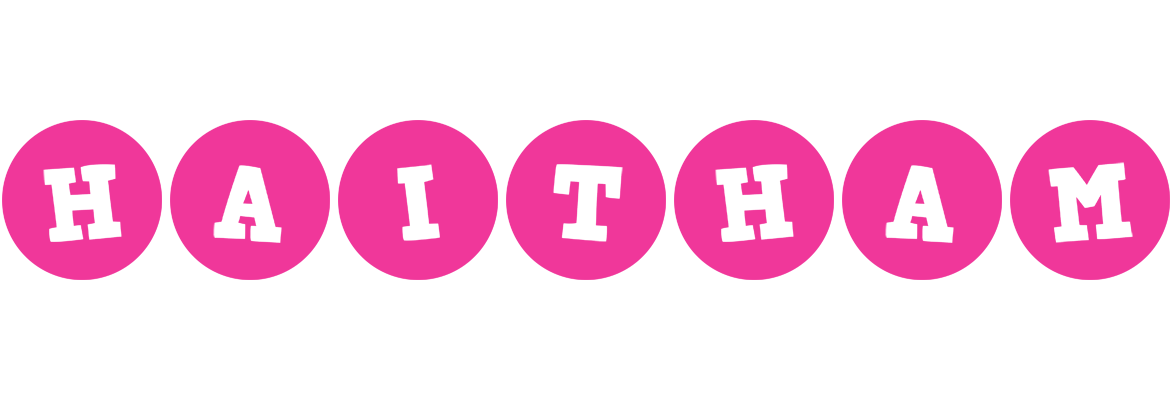 Haitham poker logo