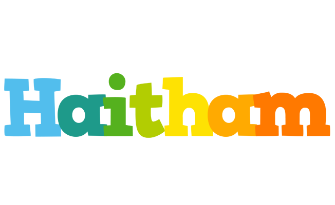 Haitham rainbows logo